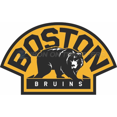 Boston Bruins Iron-on Stickers (Heat Transfers)NO.75